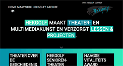 Desktop Screenshot of hekgolf.nl