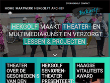 Tablet Screenshot of hekgolf.nl